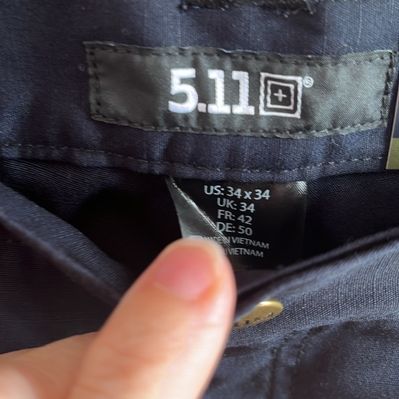 HP 🎉 5.11 Tactical navy pants NWT 34x34 - Picture 6 of 14